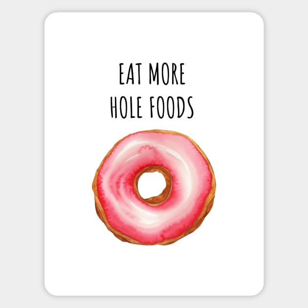 Doughnut Hole Foods Sticker by EyreGraphic